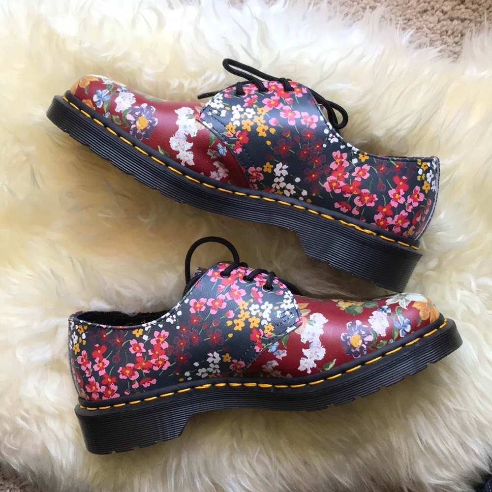 Floral Doc Martens